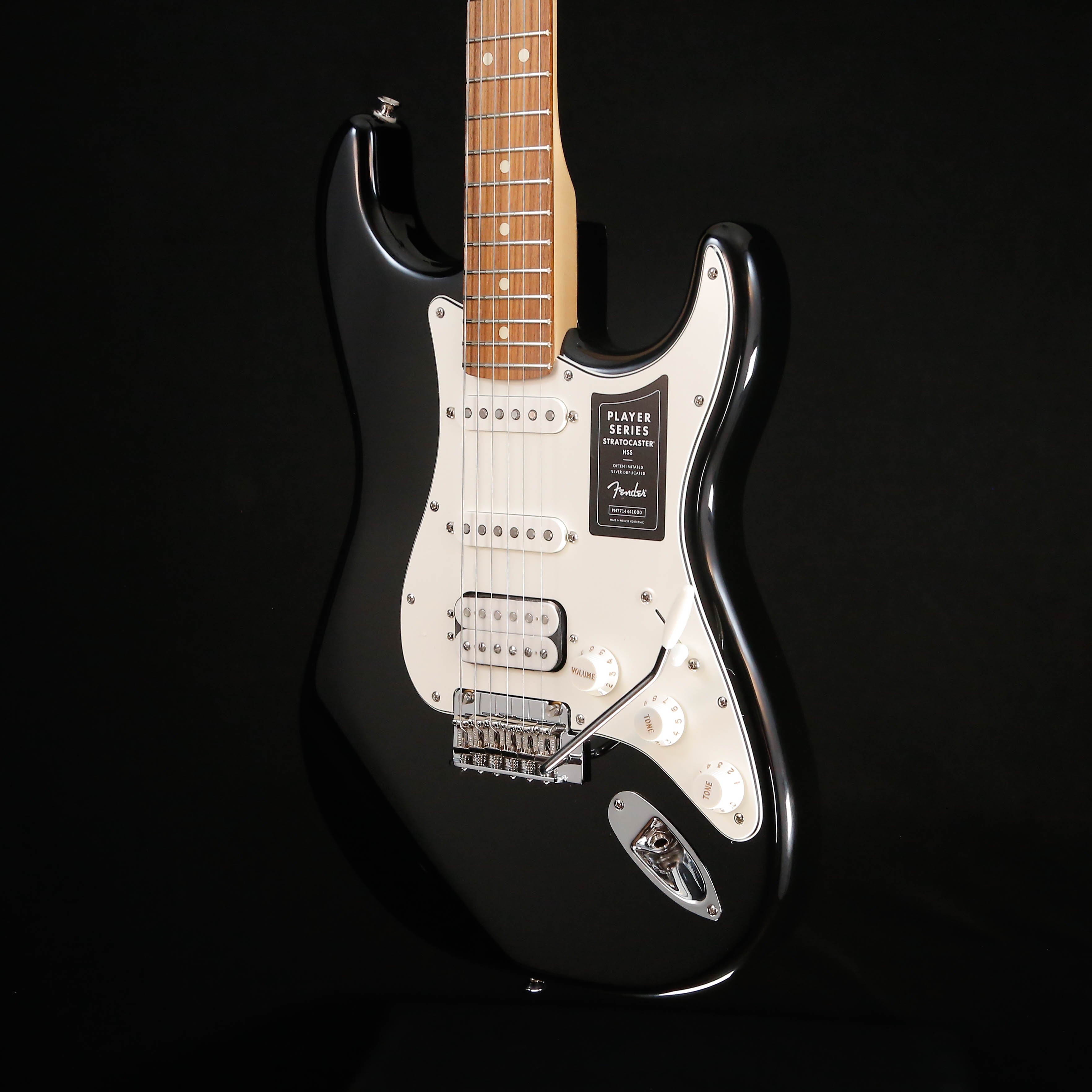 Fender Player Stratocaster HSS, Pau Ferro Fb, Black