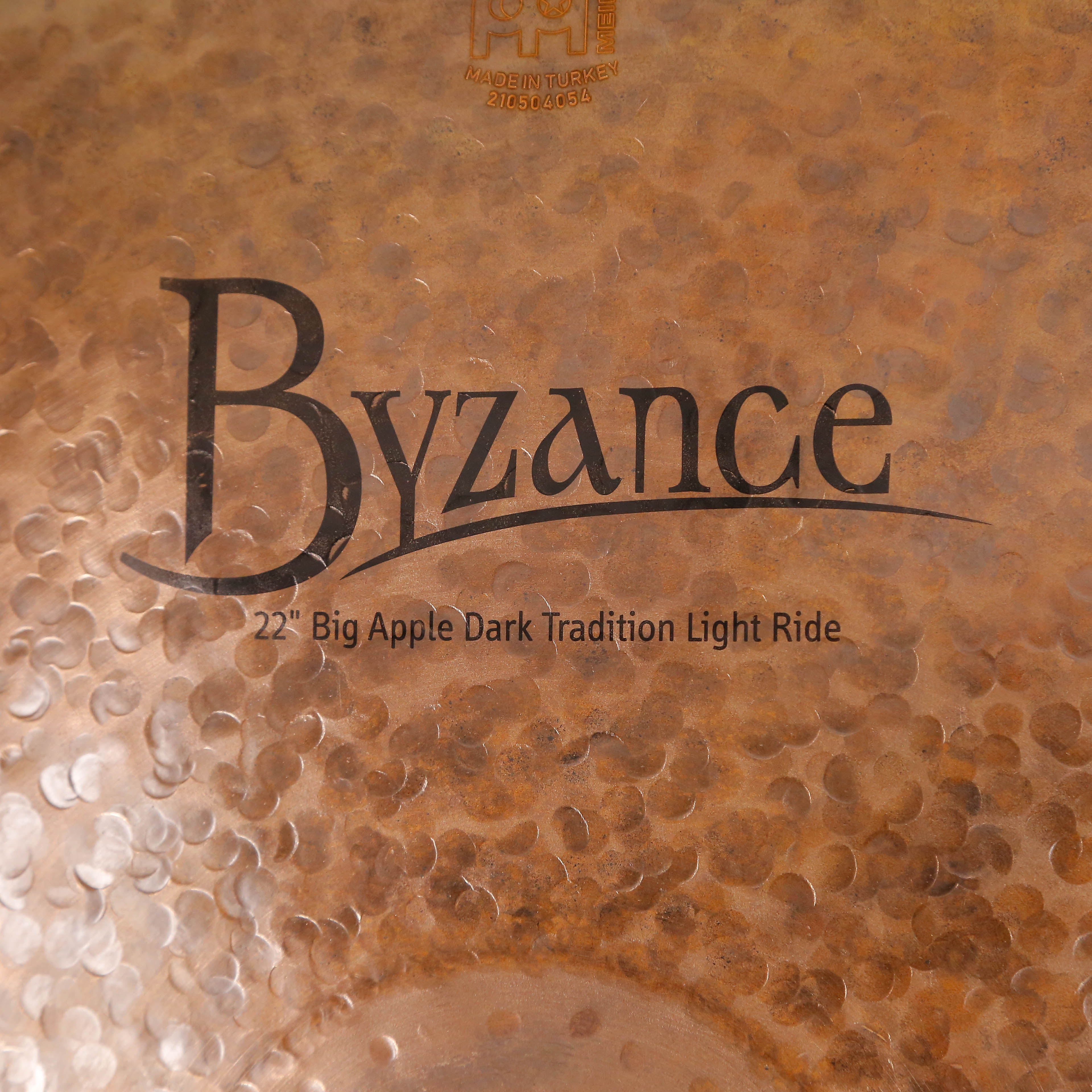 Meinl Cymbals 22" Byzance Big Apple Dark Tradition Light Ride