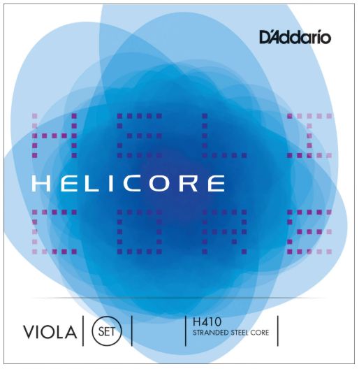 D'Addario Helicore Viola String Set, H410MM Medium Tension