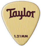 Taylor Premium 351 Ivoroid Picks, 1.21mm 6-Pack - 70720