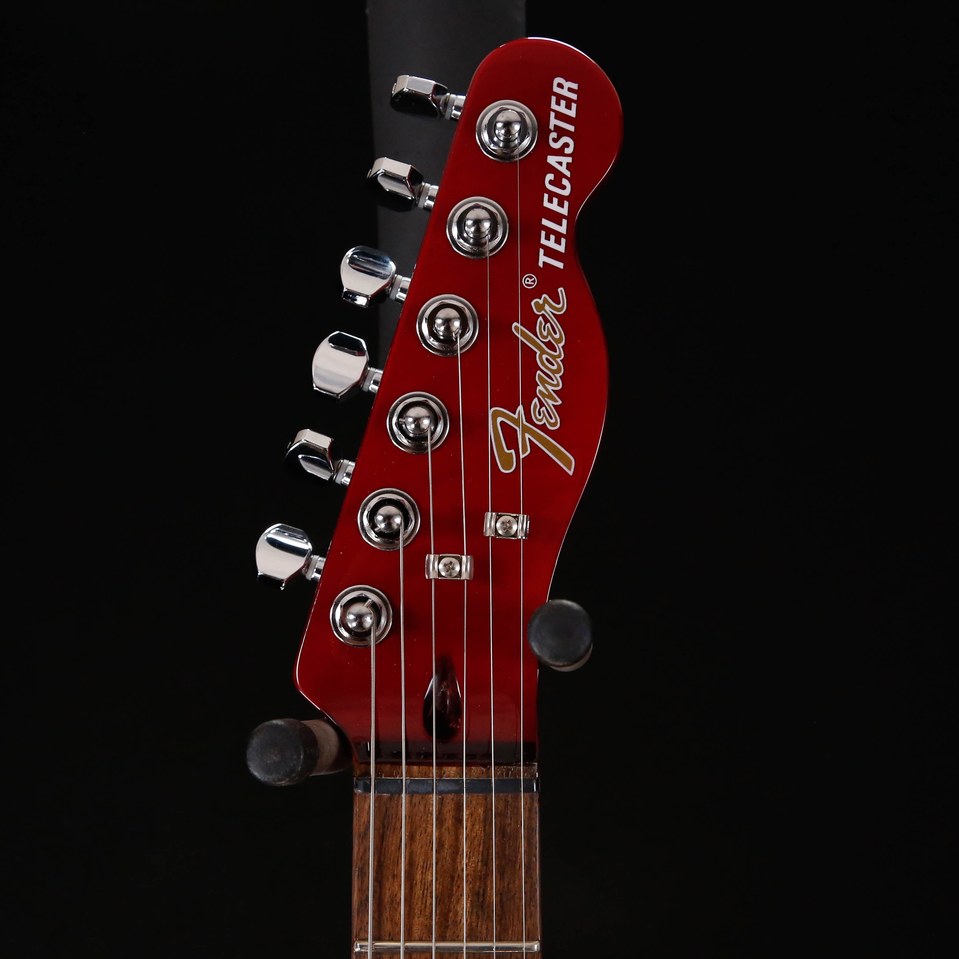 Fender Jim Adkins JA-90 Telecaster Thinline,Crimson Red Transparent