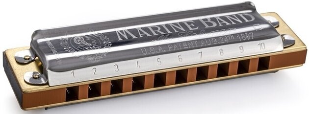 Hohner 125th Anniversary Marine Band Harmonica, Key of C