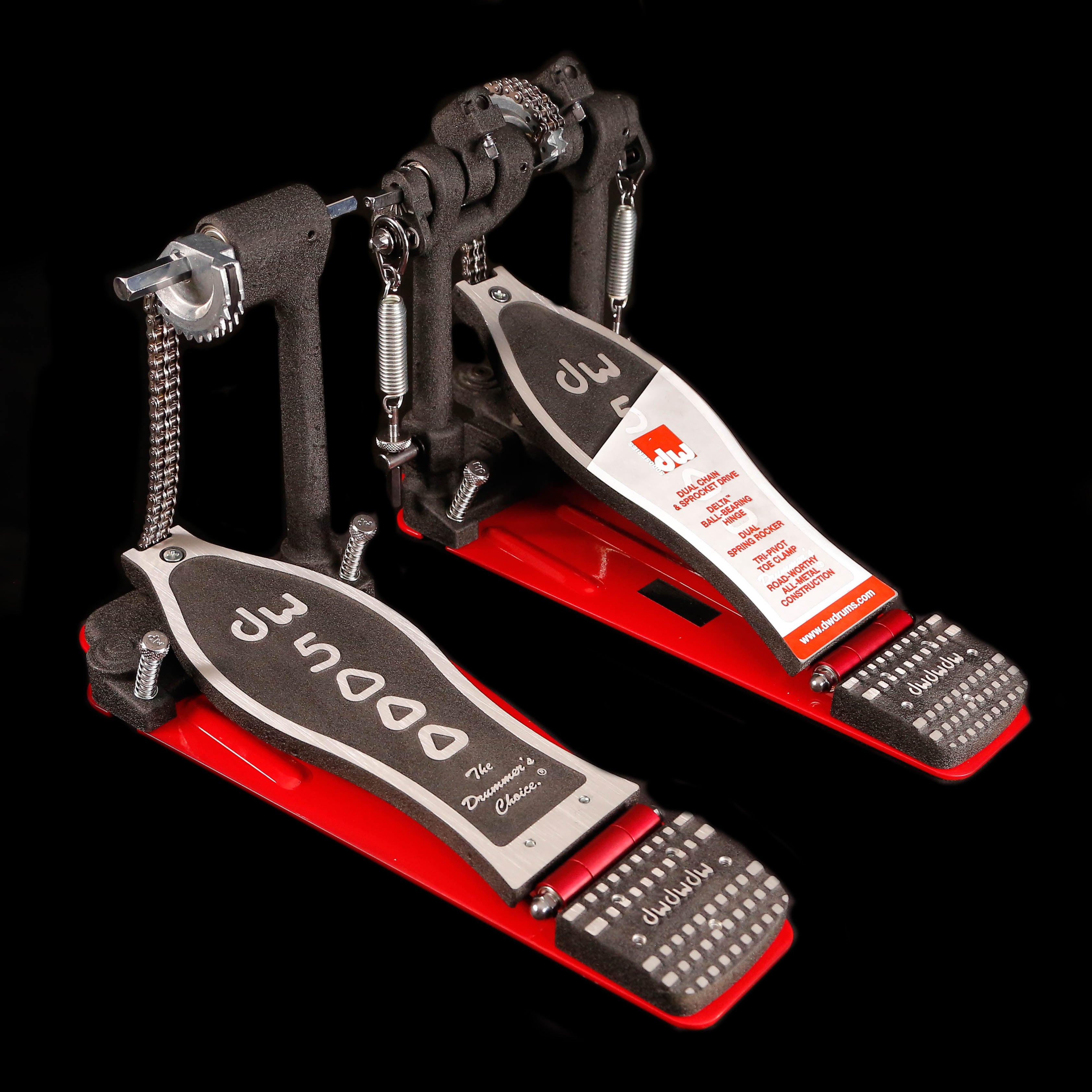 DW 5002 Accelerator Double Pedal W/ Bag DWCP5002AD4