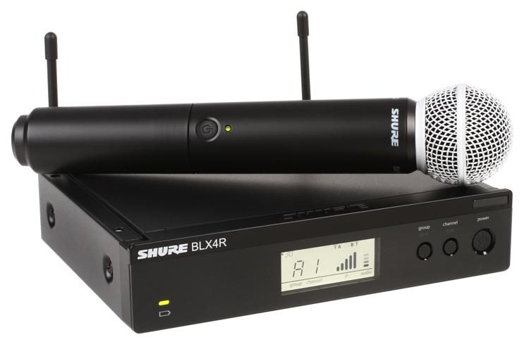 Shure BLX24R/SM58 Wireless Handheld Microphone System - J11 Band