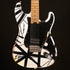 EVH Striped Series '78 Eruption Electric, White w Black Stripes Relic