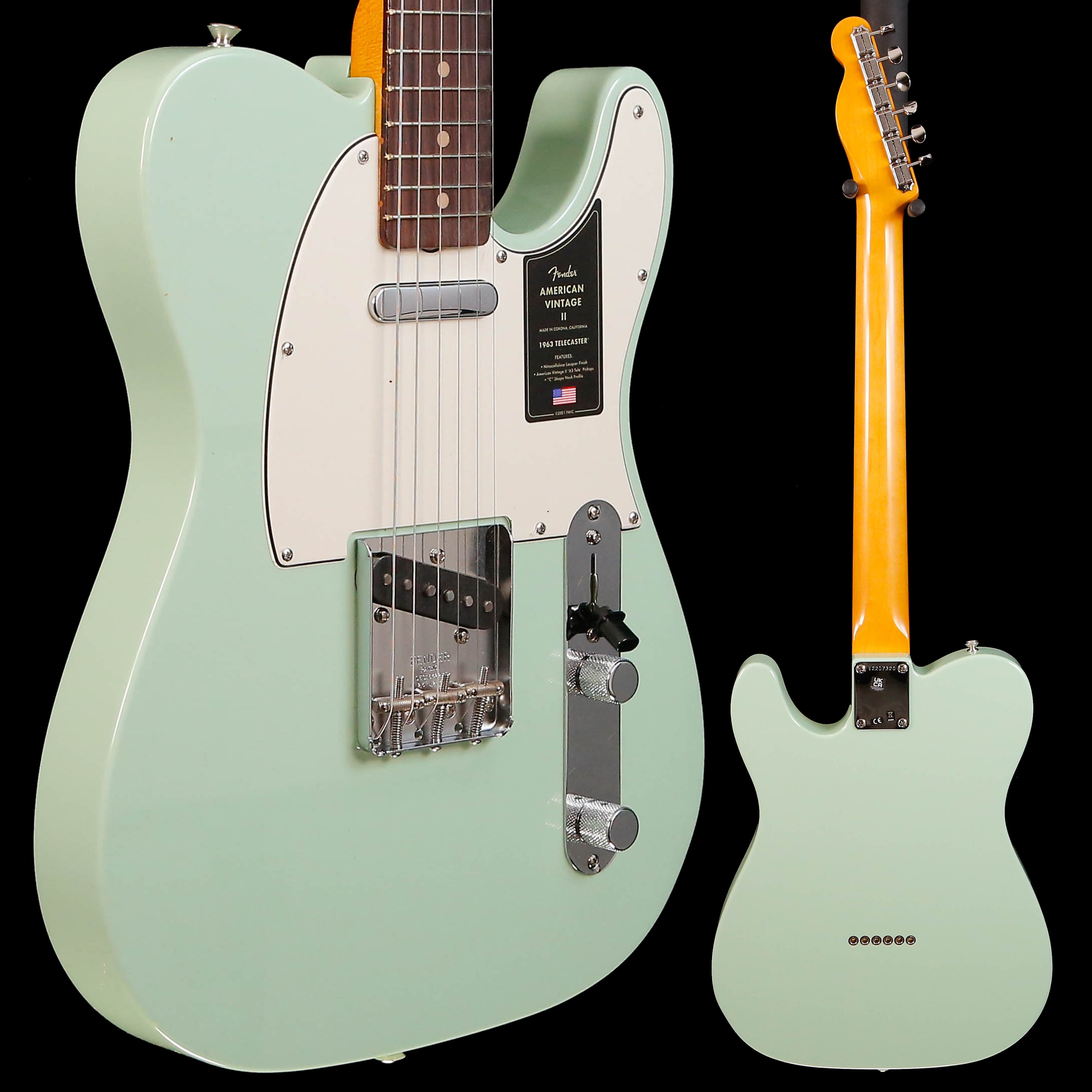 Fender American Vintage II 1963 Telecaster, Surf Green