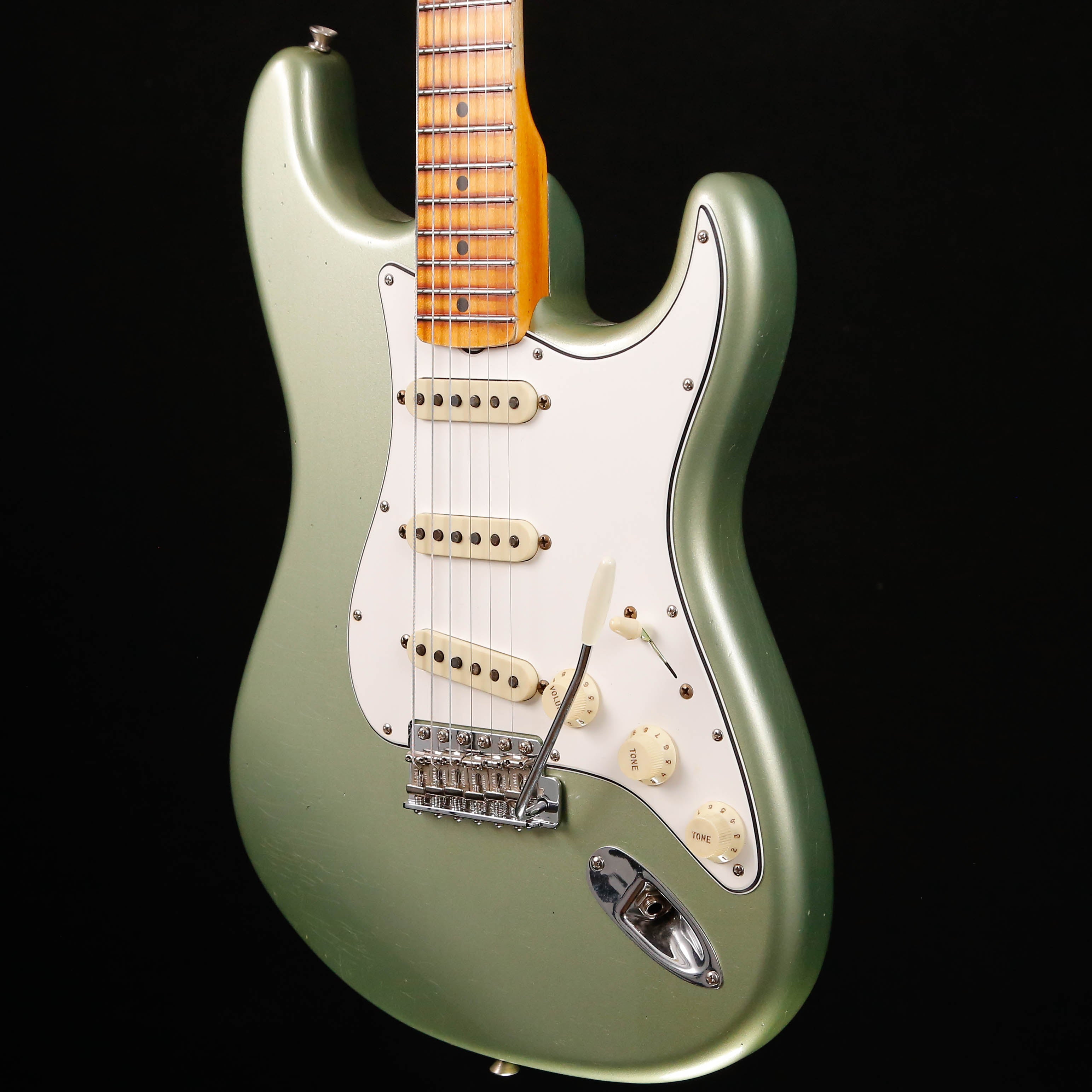 Fender Custom Shop Postmodern Stratocaster Journeyman Sage Green 488 7lbs 11.8oz