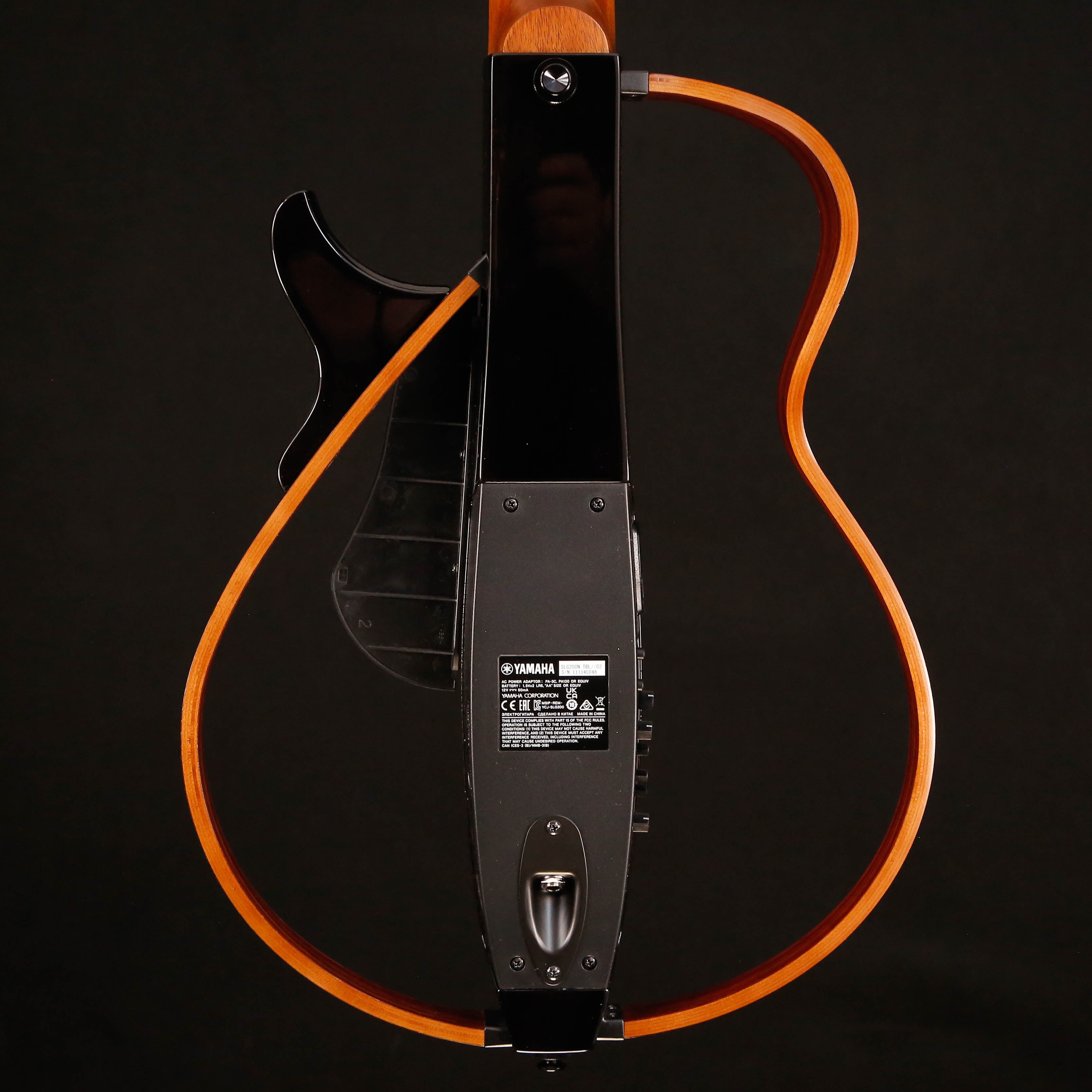 Yamaha SLG200N TBL Nylon String Silent Guitar Trans Black