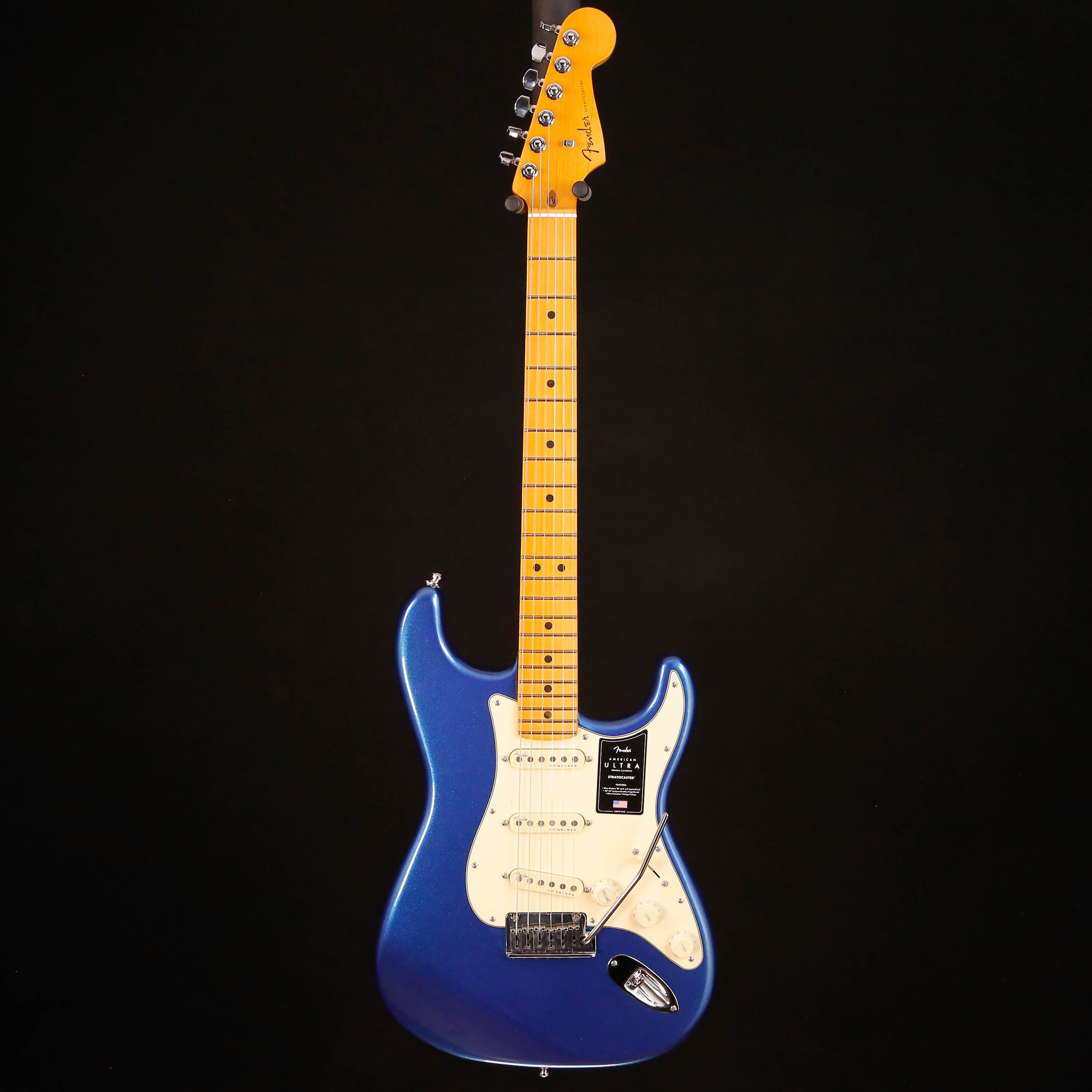 Fender American Ultra Stratocaster, Maple Fb, Cobra Blue