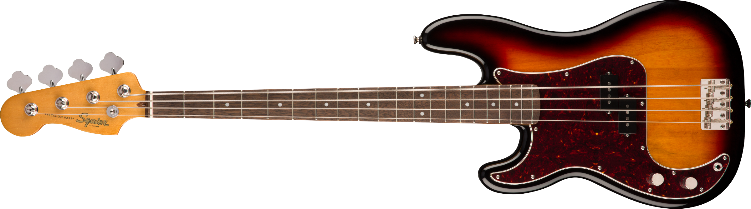 Squier Classic Vibe 60s Precision Bass LH, Laurel FB, 3-Color Sunburst
