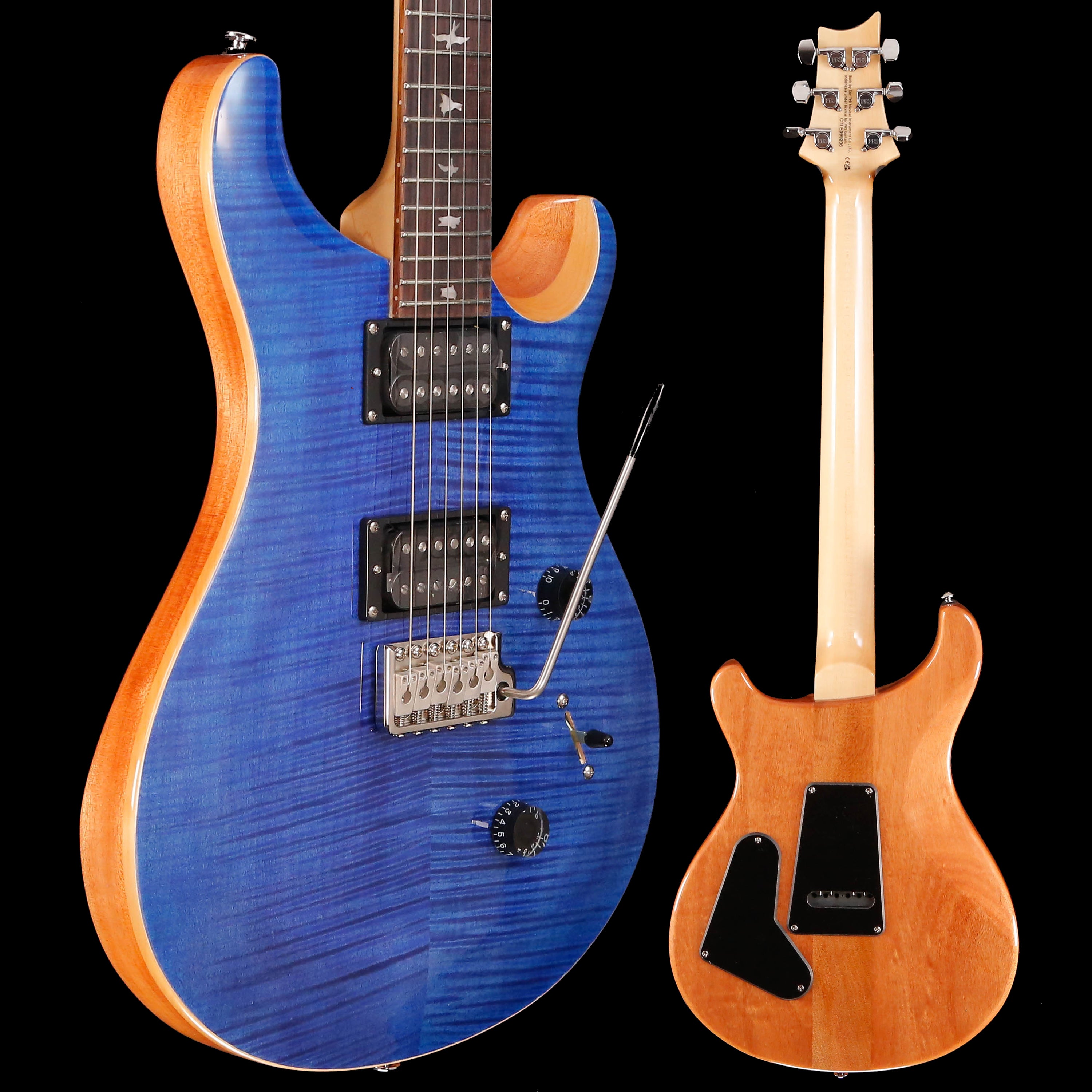 PRS Paul Reed Smith SE Custom 24 Electric, Faded Blue 7lbs 12.4oz