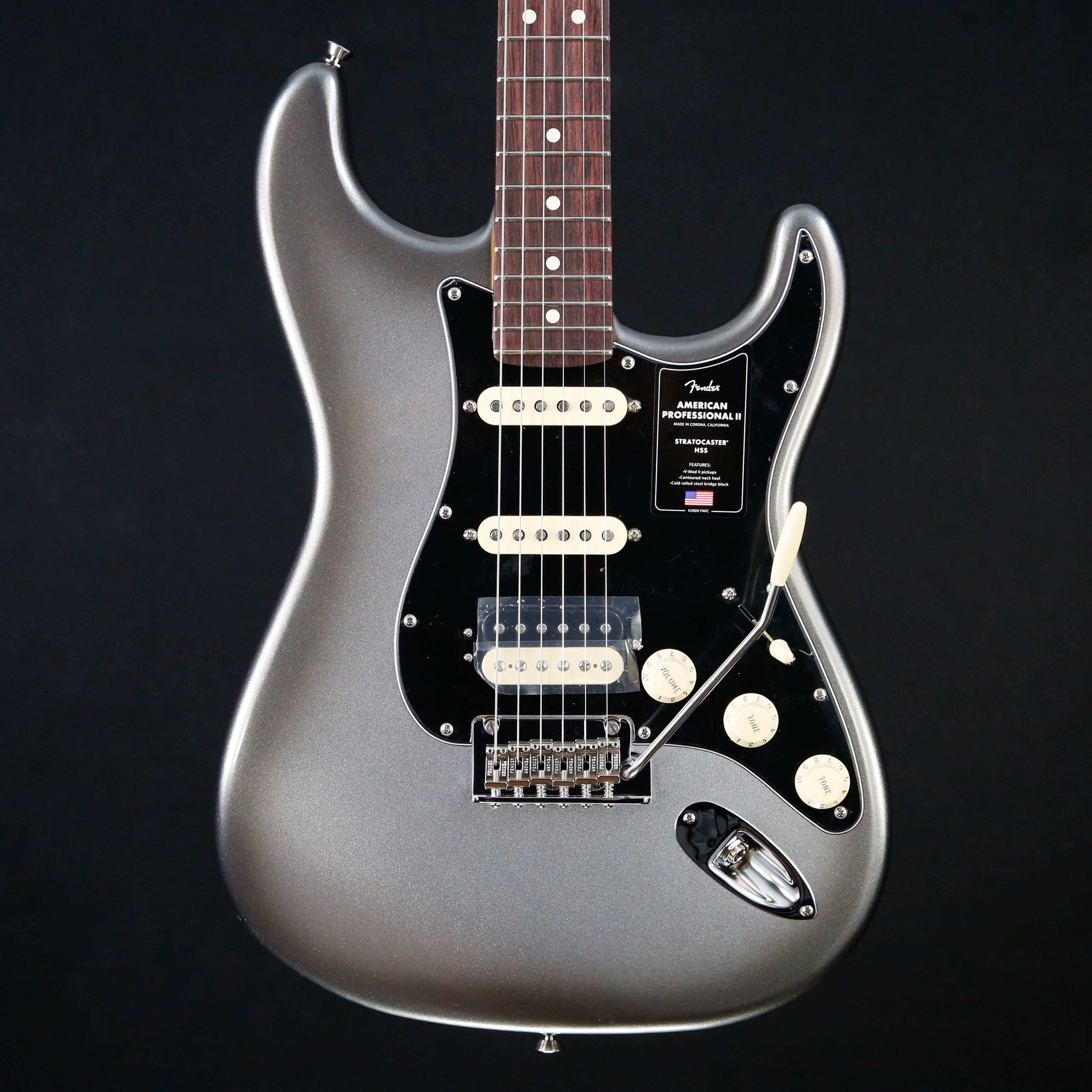 Fender American Professional II Stratocaster HSS, Rosewood Fb, Mercury