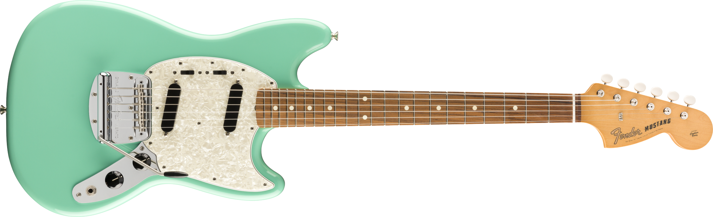 Fender Vintera '60s Mustang, Pau Ferro Fb, Sea Foam Green
