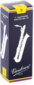 Vandoren Bari Sax Traditional Reeds, Box of 5 Strength 3