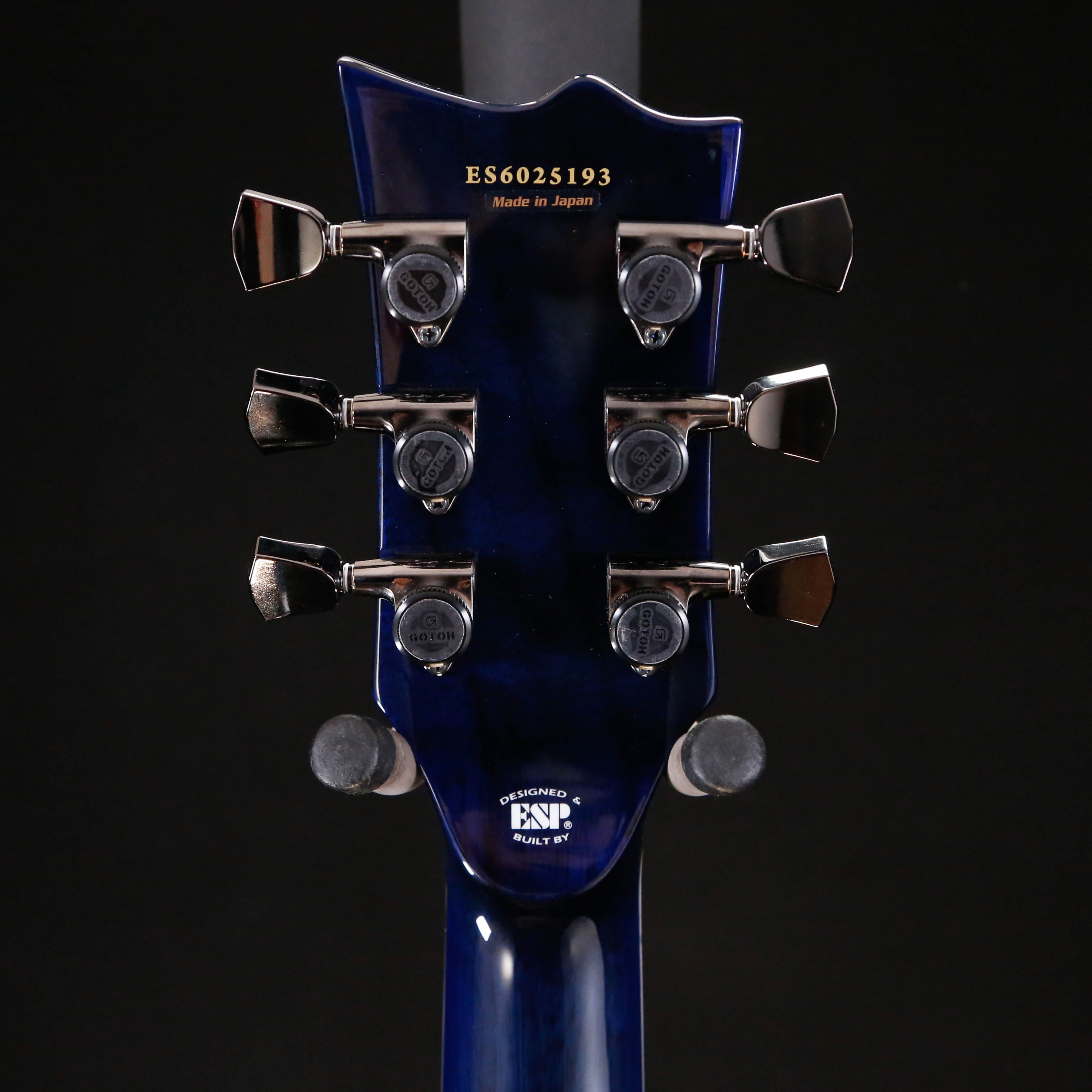 ESP E-II Eclipse, Blue Natural Fade w/ Hard Case