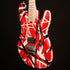 EVH Striped Series, Red w Black Stripes