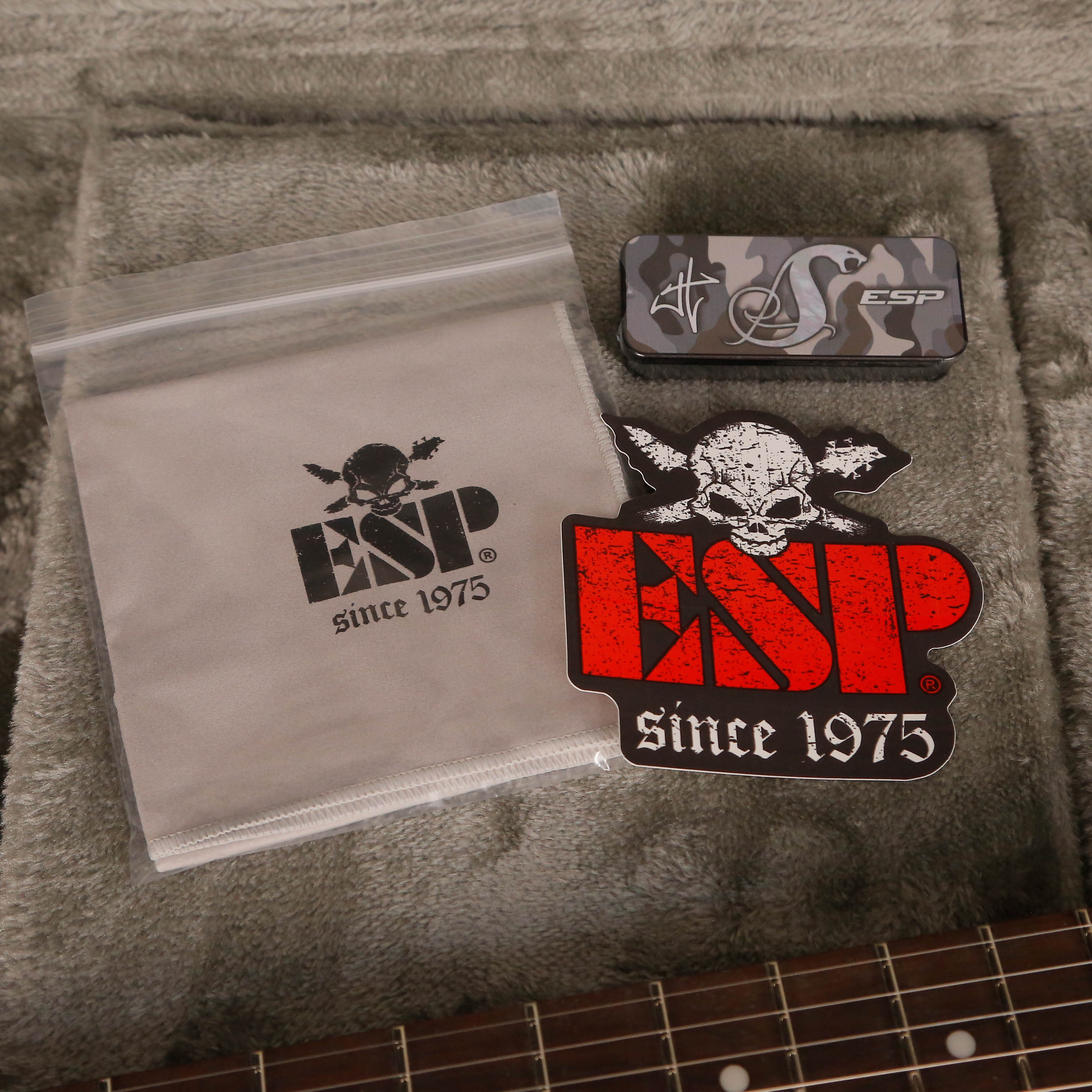 ESP LTD James Hetfield Signature Snakebyte Electric Guitar, Camo