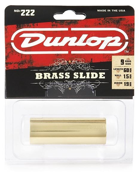 Dunlop 222 Brass Slide Medium/Medium