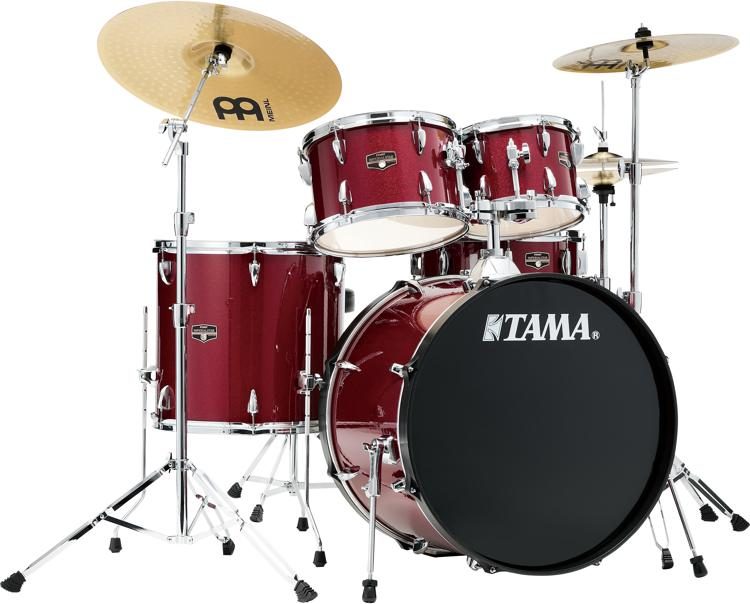 Tama IE52CCPM Imperialstar 5pc Kit w/Cymbals Candy Apple Mist