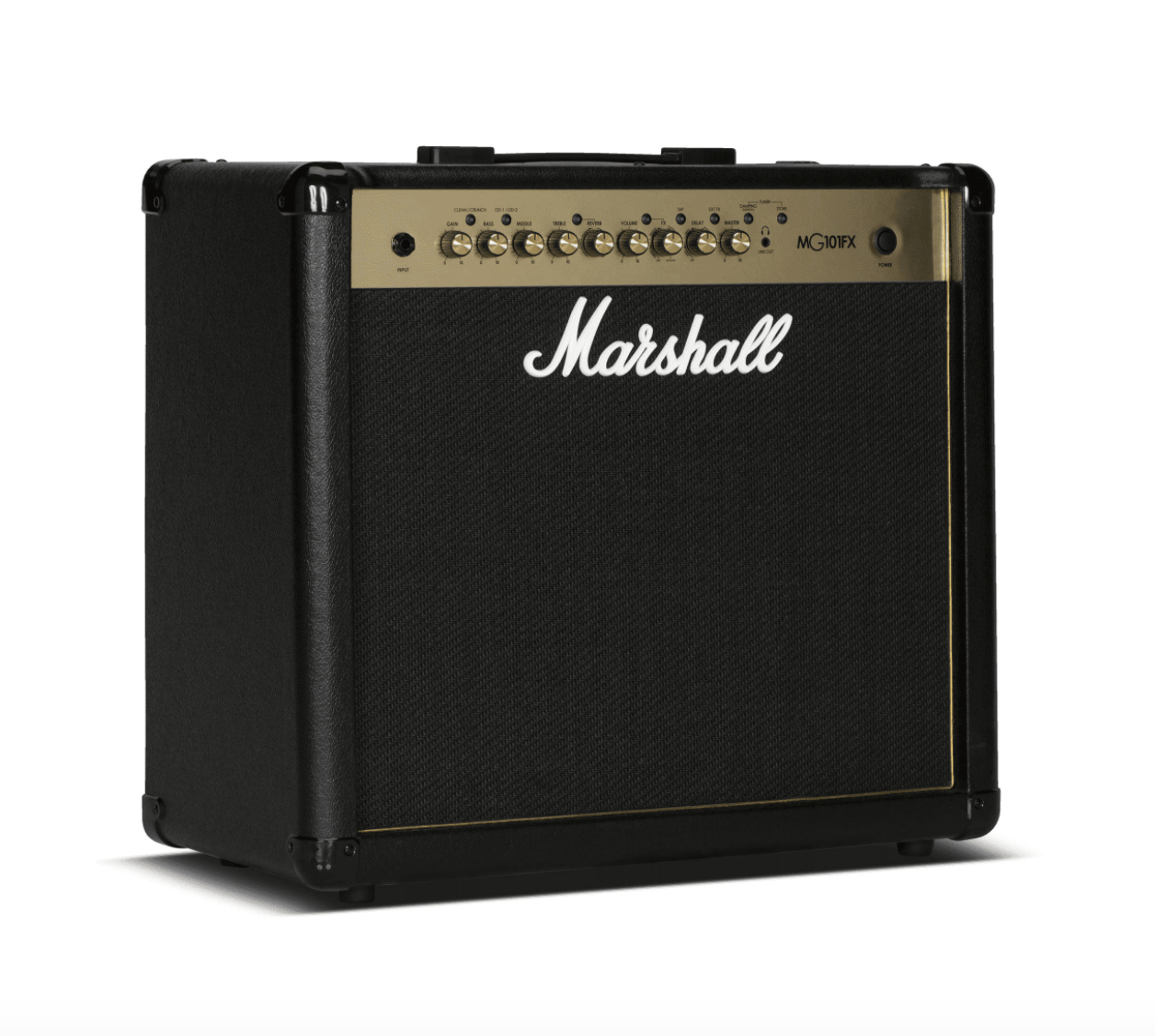Marshall 100 Watt 1x12 combo, 4 programmable channels, FX, MP3, footswitch incl