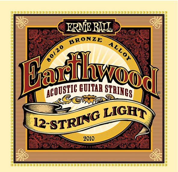 2010 Ernie Ball Earthwood 80/20 Bronze 12-String Light