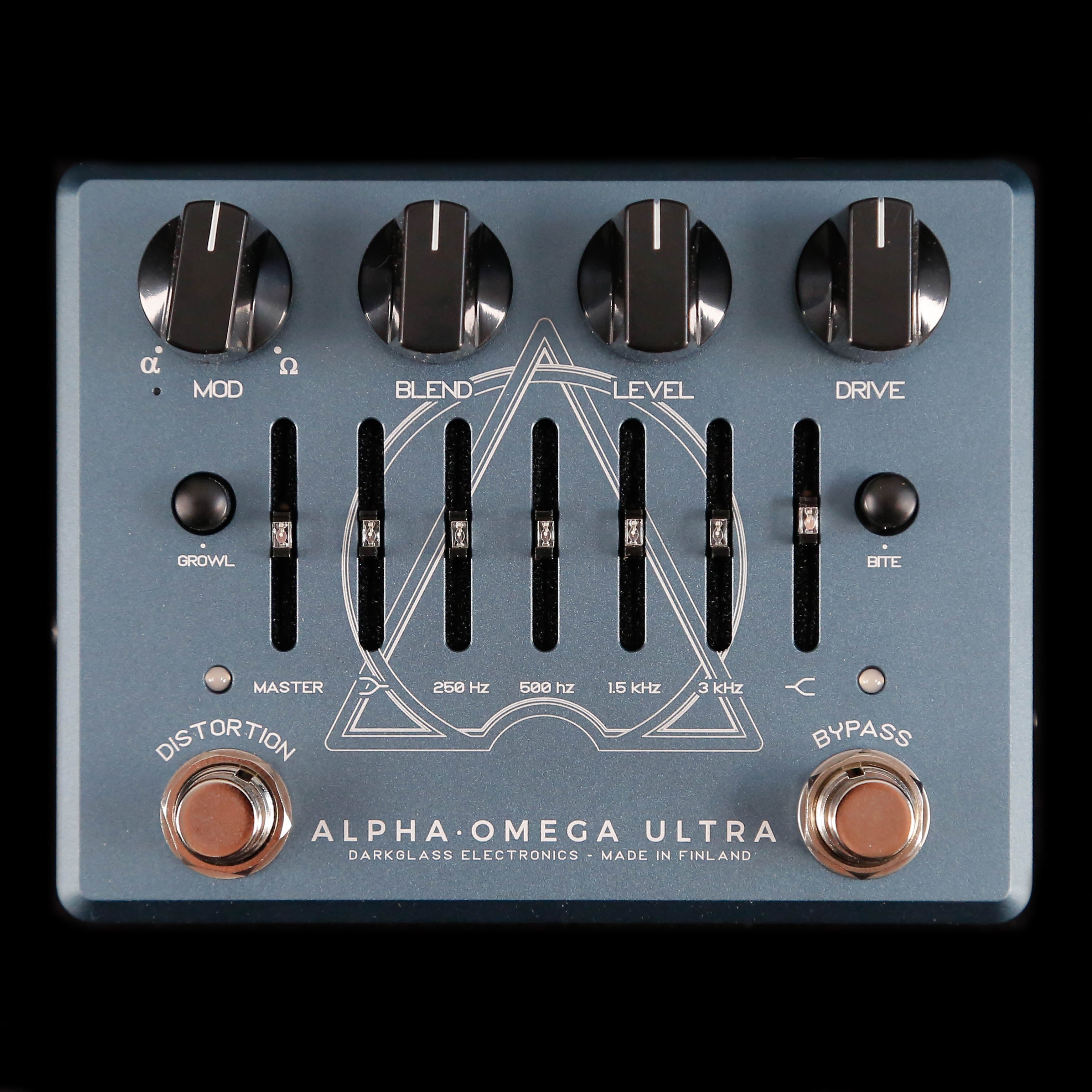 Darkglass Alpha Omega Ultra Dual Bass Preamp/Overdrive Pedal V2