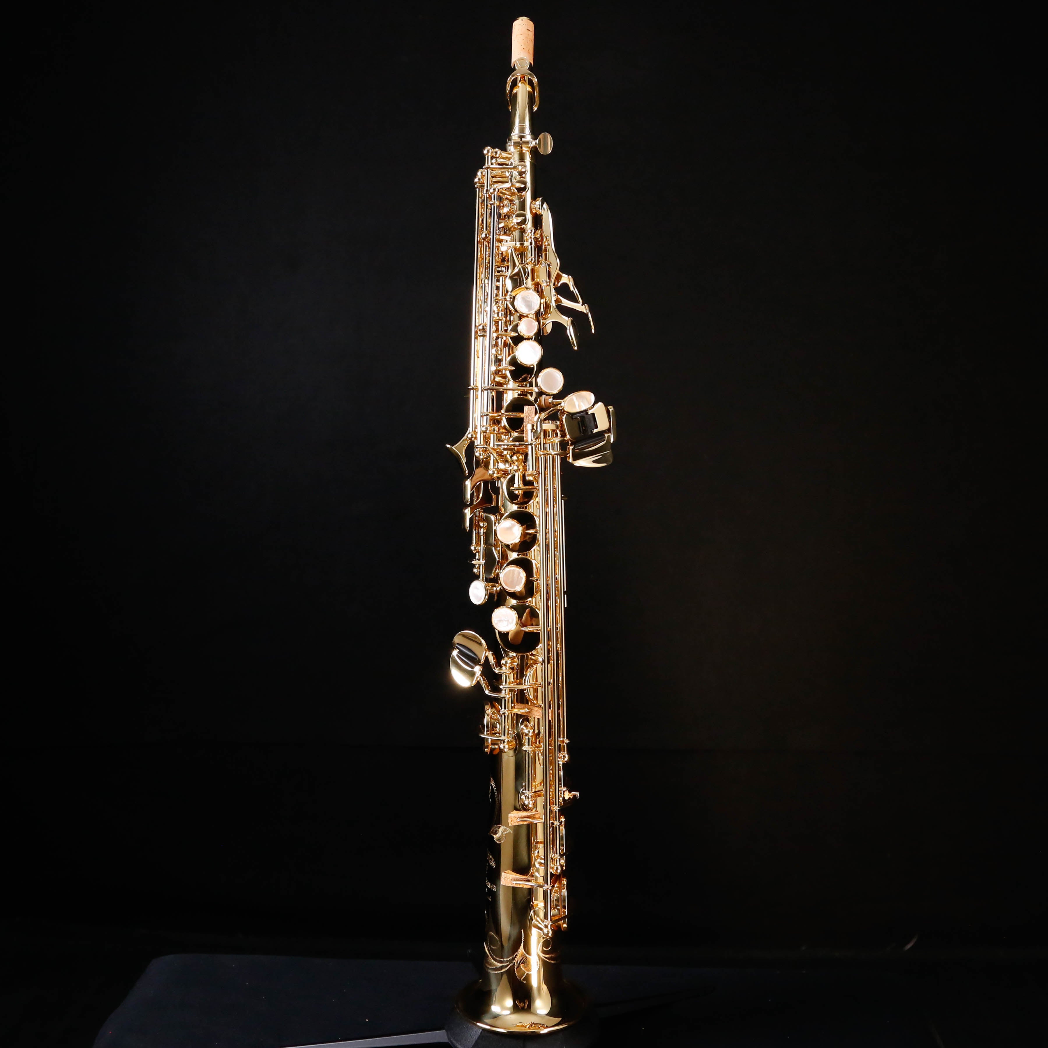 Yanagisawa SWO10 Standard Bb Soprano Saxophone, Straight Two-Piece, High F# & G