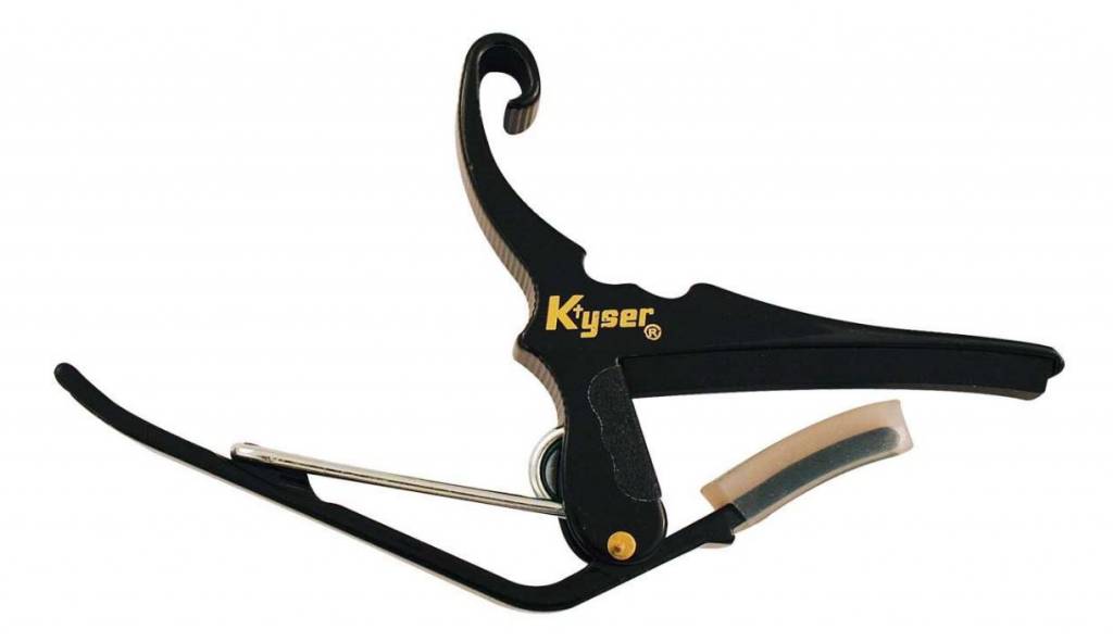 Kyser KG12BK 12-String Capo, Black