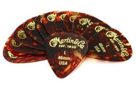 Martin 18A0049 12 Pack Guitar Picks, .46MM