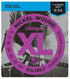 D'Addario EXL120-7 Nickel Wound 7-String Electric Strings, Super Light, 9-54