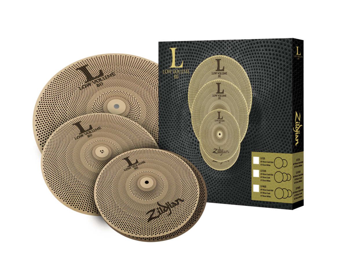 Zildjian LV348 Low Volume Cymbal Set