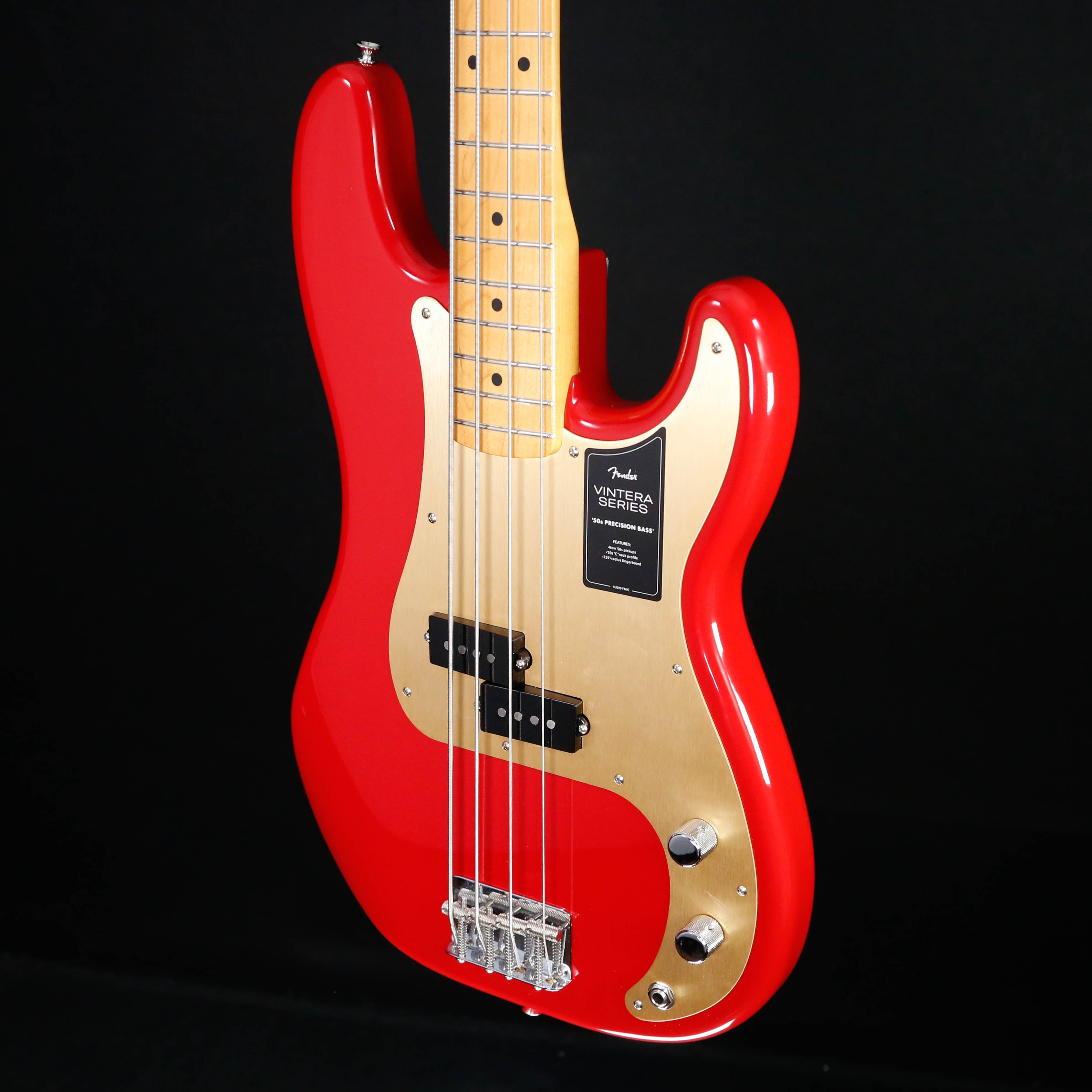 Fender Vintera '50s Precision Bass, Maple Fb, Dakota Red