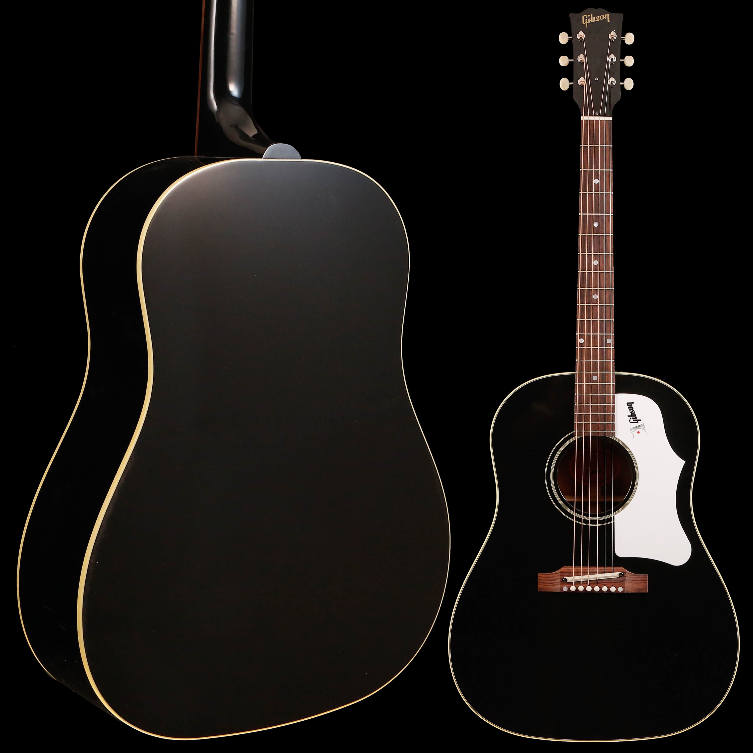 Gibson Acoustic '60s J-45 Original, Ebony 4lbs 8.1oz