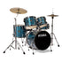 TAMA Imperialstar 5pc Kit 18'' Bass Drum w/MEINL HCS Cymbals Hairline Blue