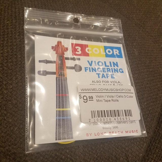 Violin / Viola / Cello 3-Color Mini Tape Rolls