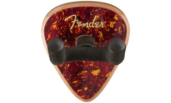 Fender 351 Guitar Wall Hanger, Tortoise Shell Mahogany