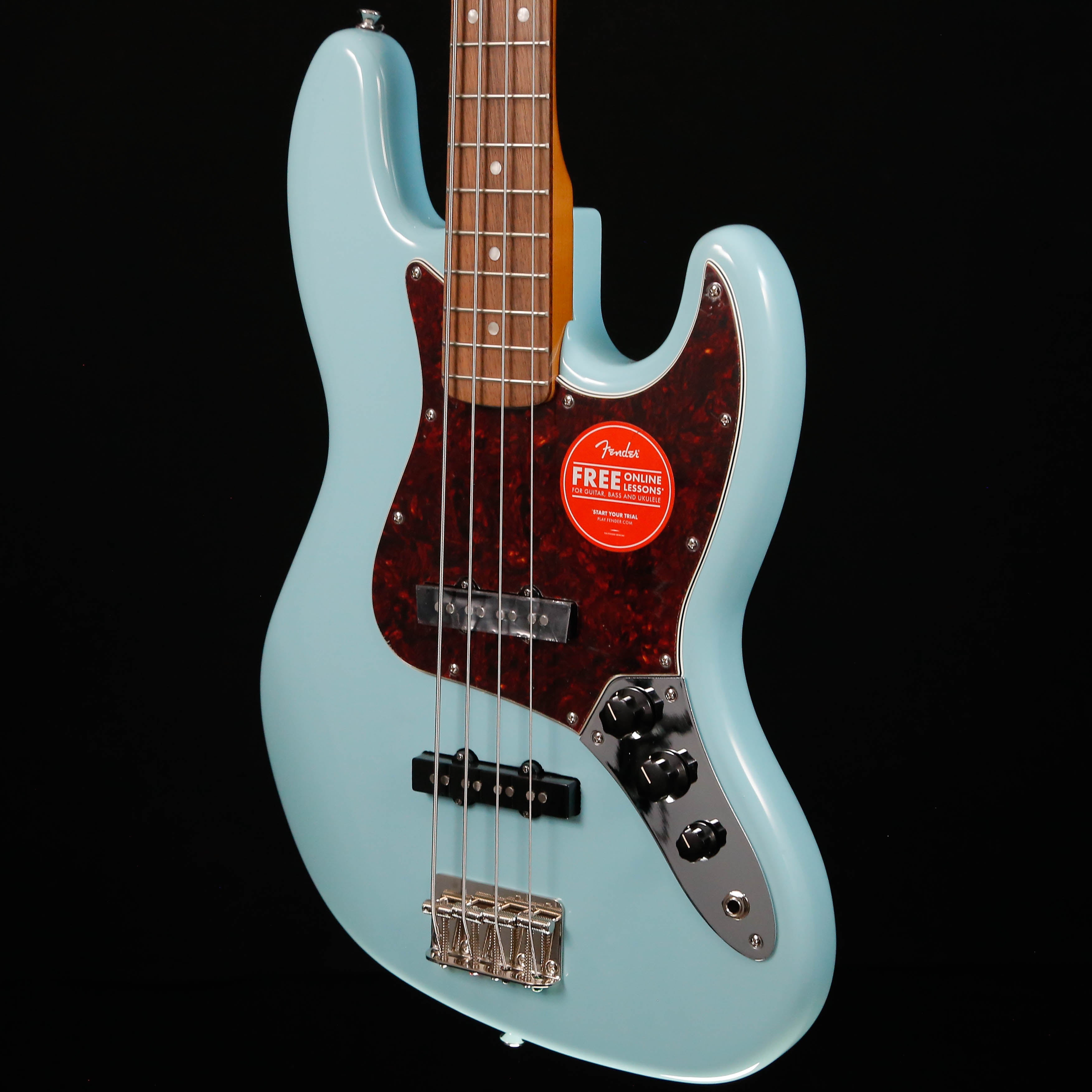 Squier Classic Vibe 60s Jazz Bass, Laurel Fb, Daphne Blue