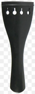 Howard Core Company Plain Hardwood Tulip Shaped 4/4 Size Violin Tailpiece
