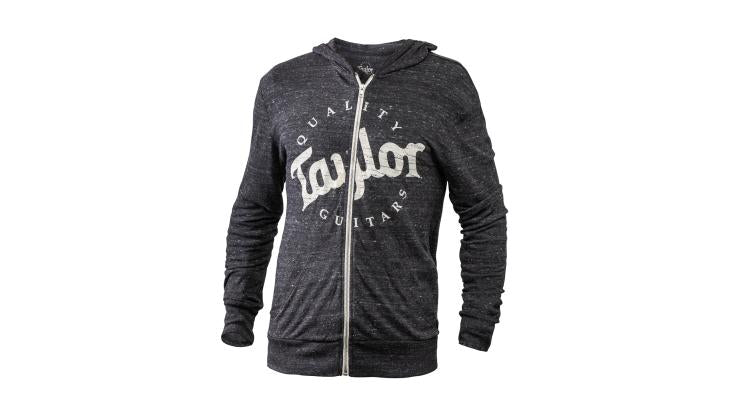 Taylor Hoody, Full Zip, Black, XL