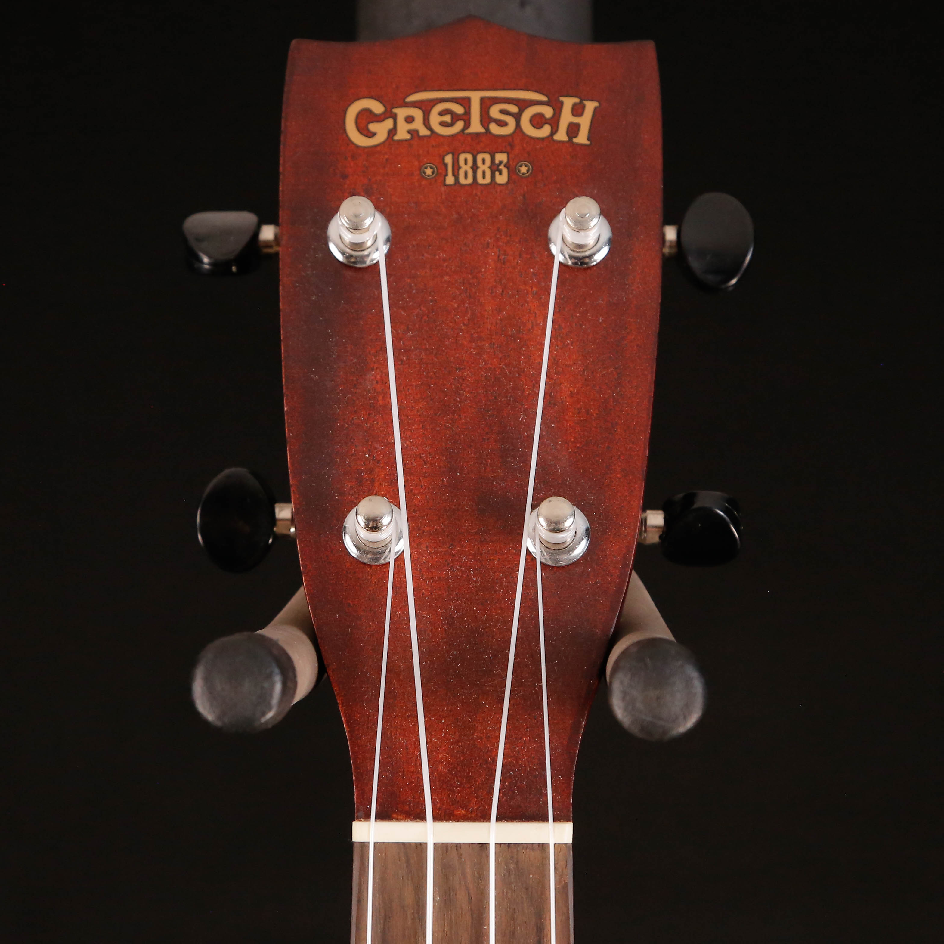 Gretsch G9110 Concert Standard Ukulele with Bag, Ovangkol Fb, Vintage Mahogany
