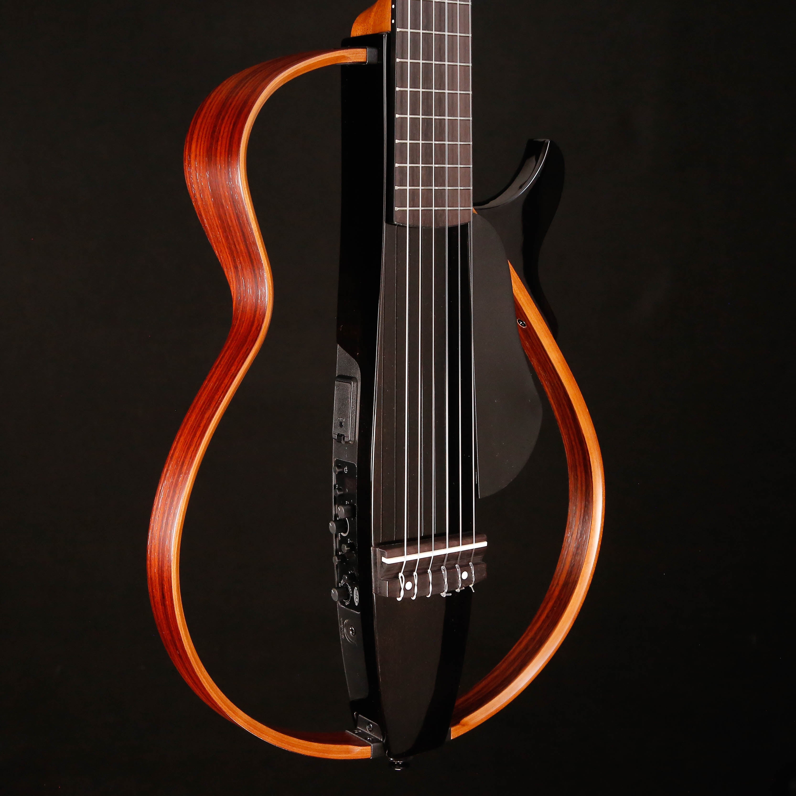 Yamaha SLG200N TBL Nylon String Silent Guitar Trans Black