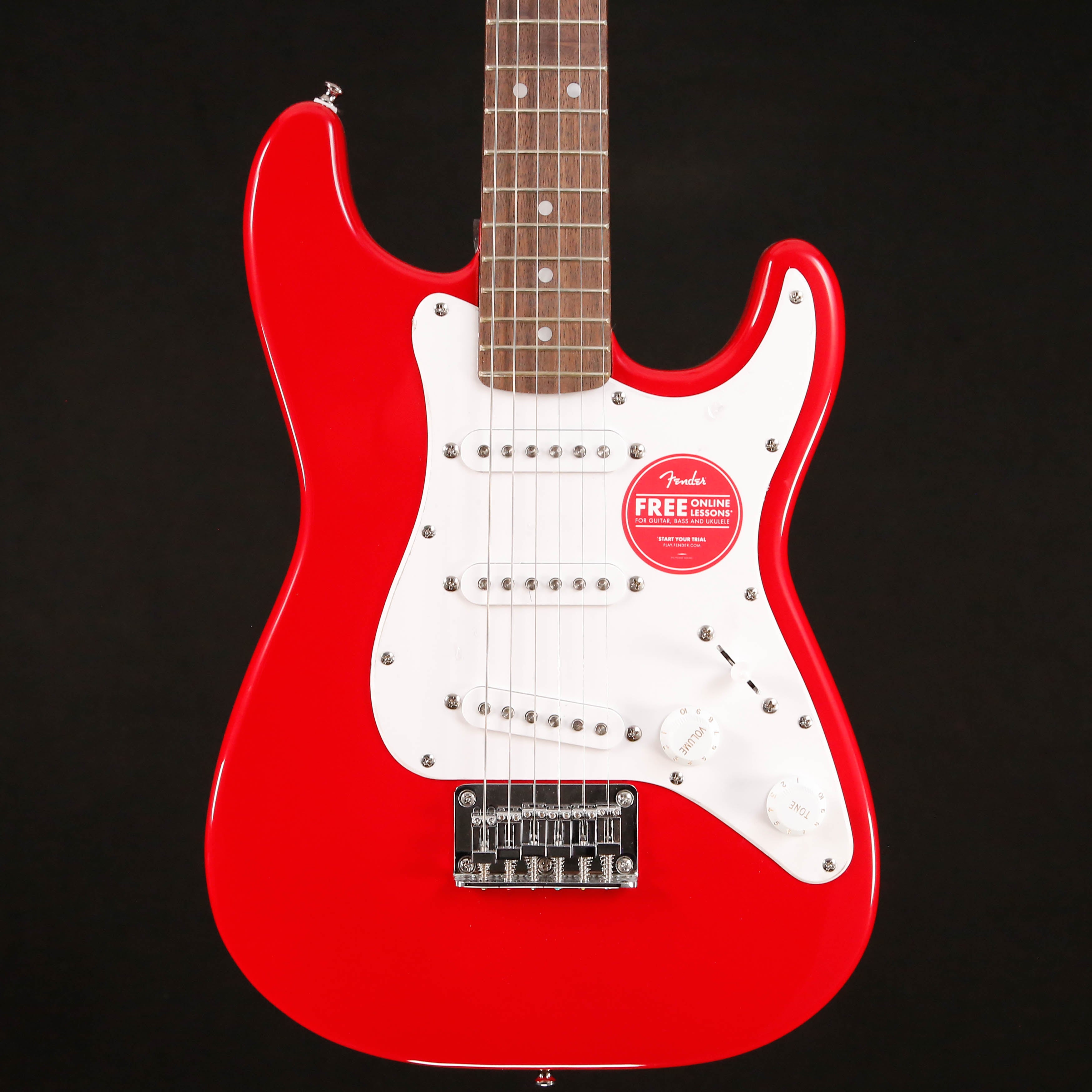 Squier Mini Stratocaster, Laurel Fb, Dakota Red