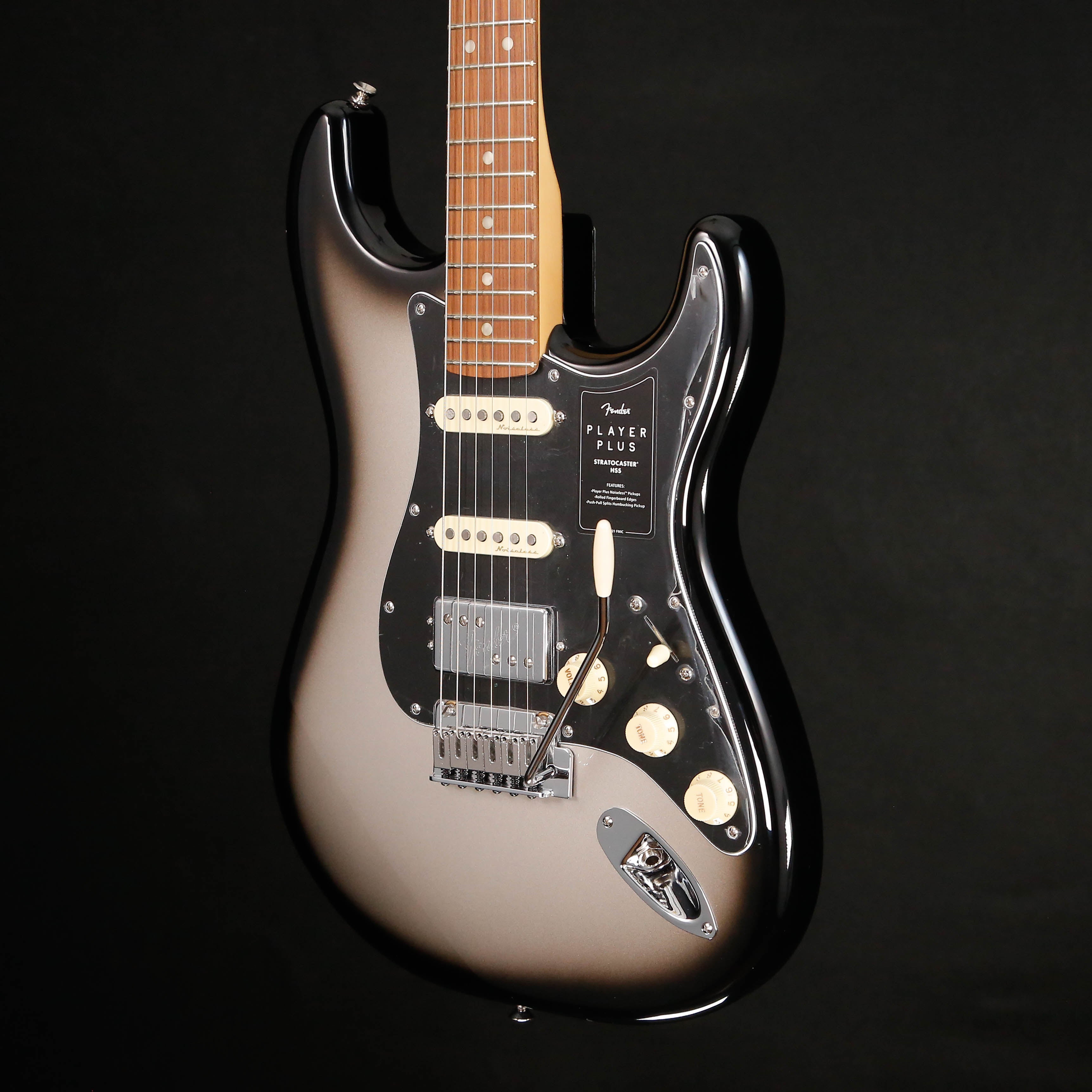 Fender Player Plus Stratocaster HSS, Pau Ferro Fb, Silverburst