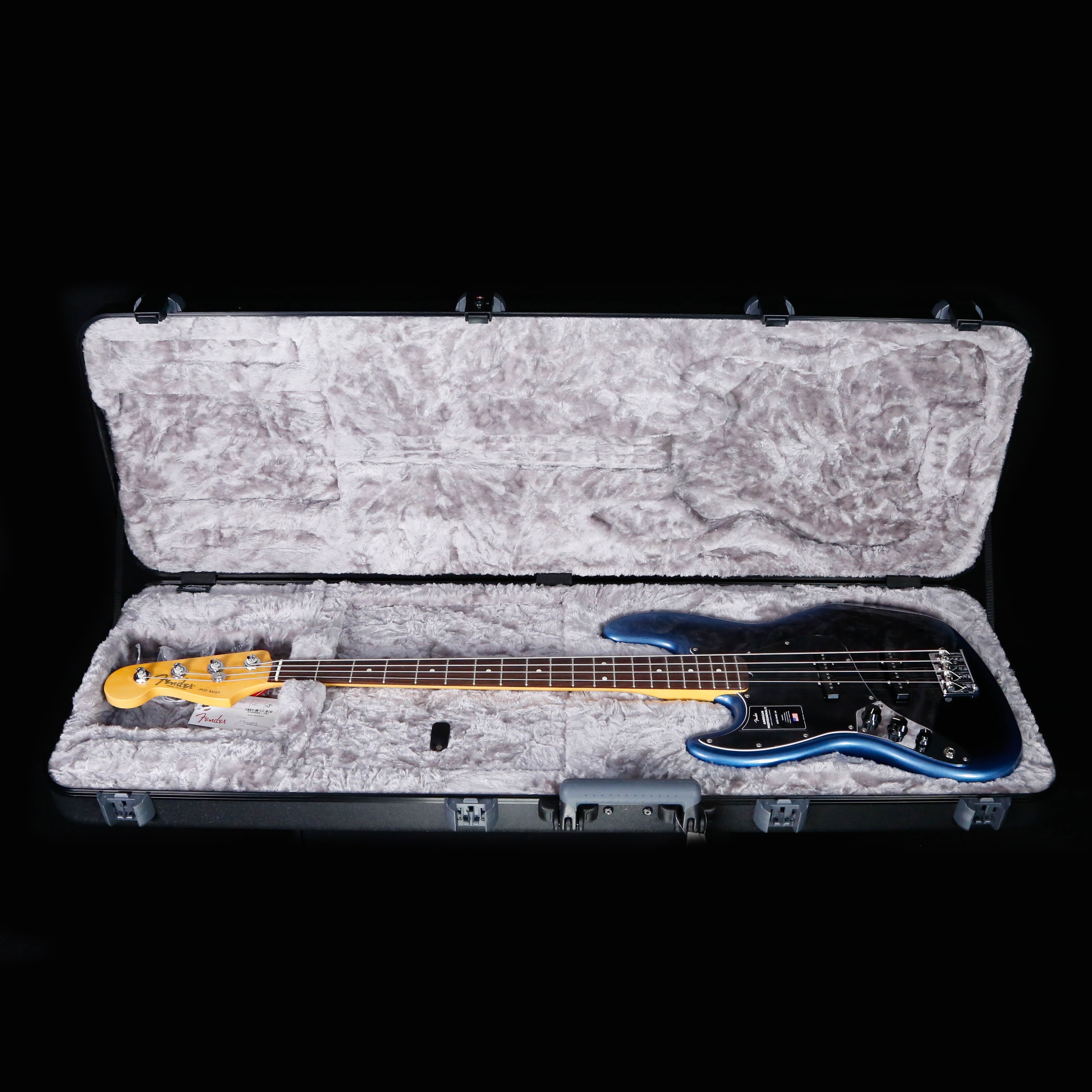 Fender American Professional II Jazz Bass Left-Hand, Rosewood Fb, Dark Night