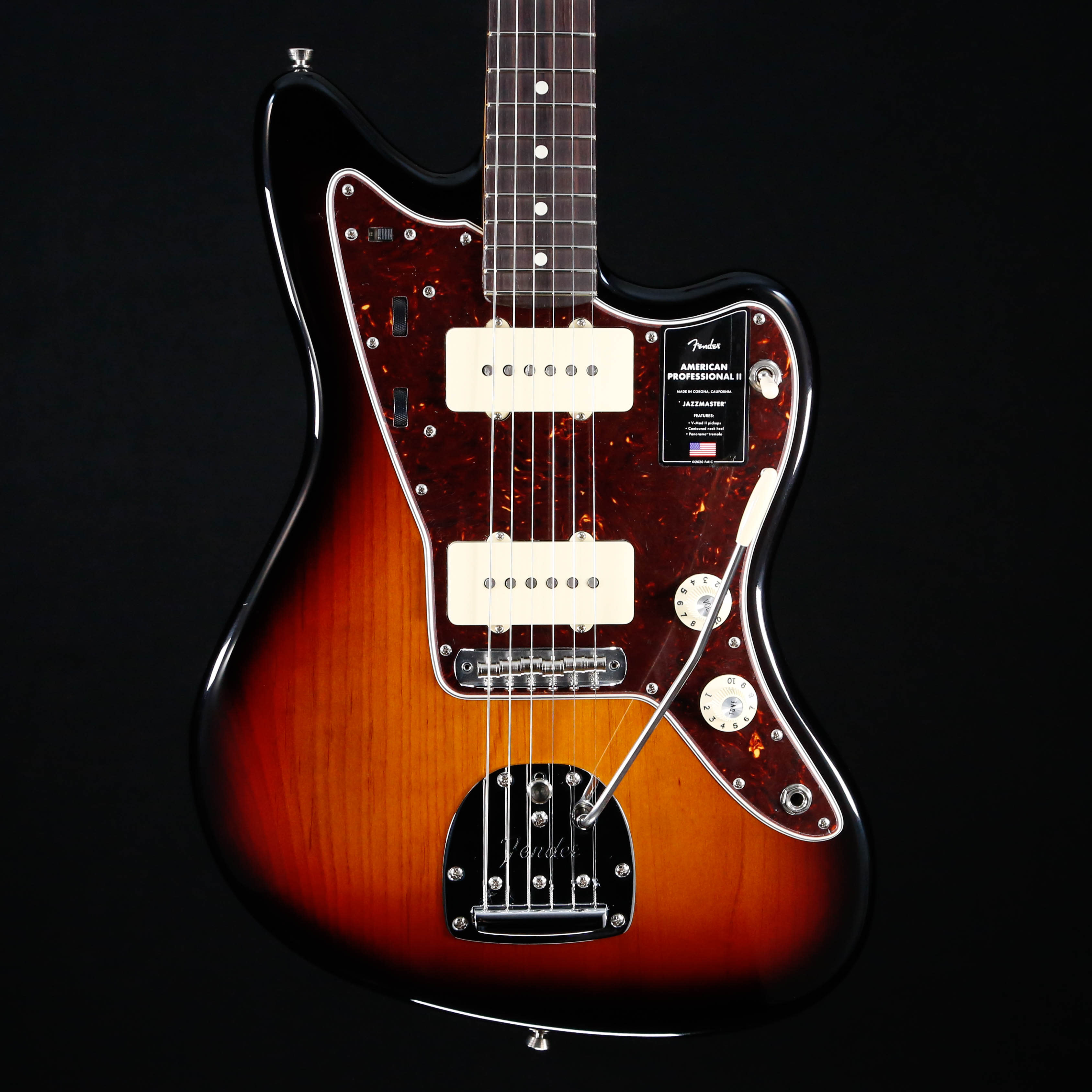 Fender American Professional II Jazzmaster, Rosewood Fb, 3-Color SB