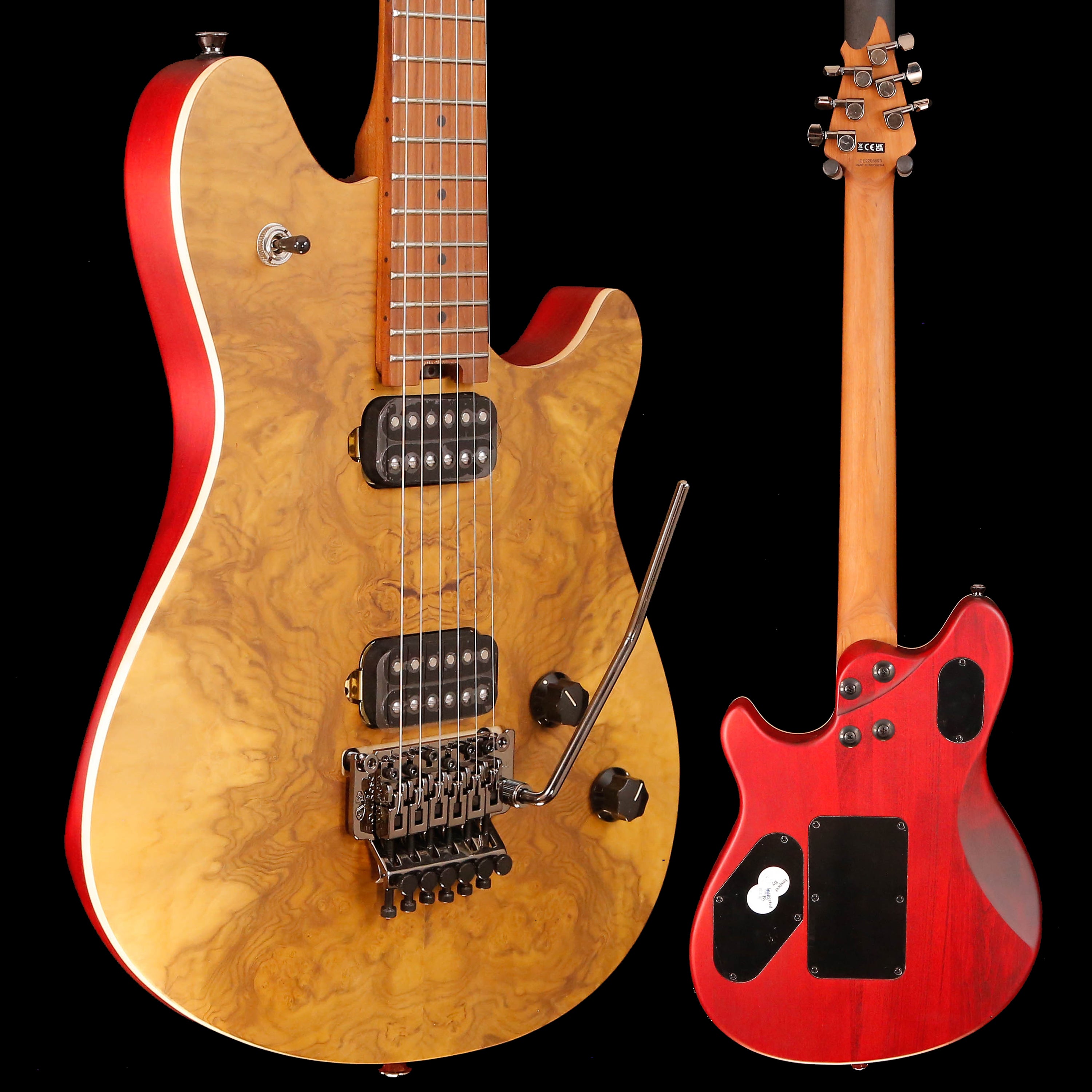 EVH Wolfgang WG Standard Electric, Exotic Laurel Burl